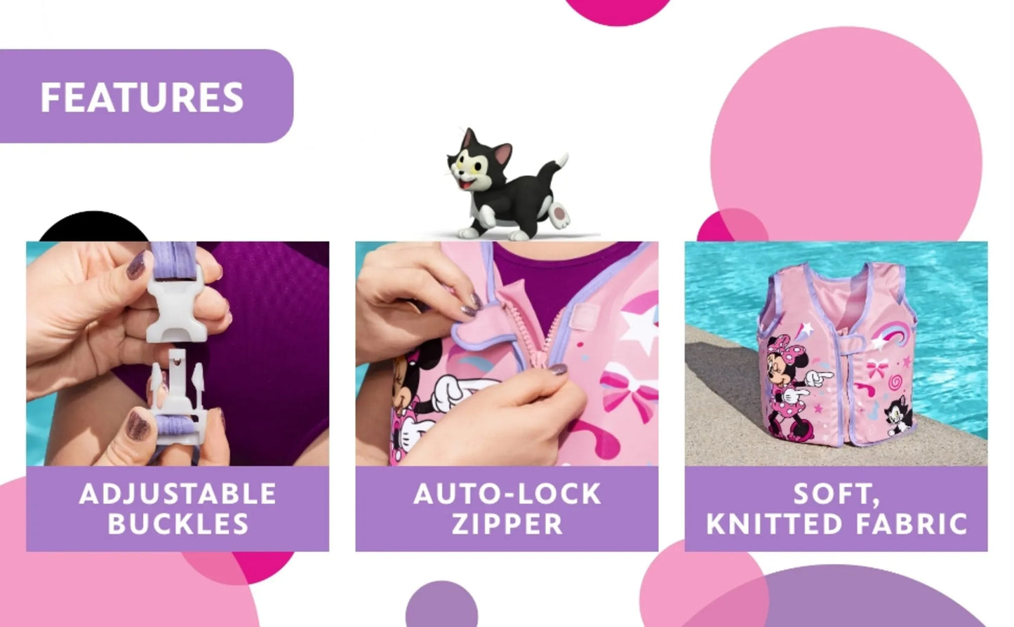 Minnie Mouse & Mickey Mouse Bestway Swim Pal 1-3yo