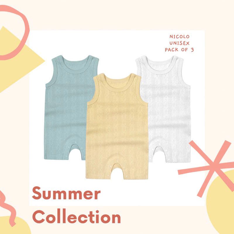 Nicolo Sleeveless Romper Shorts